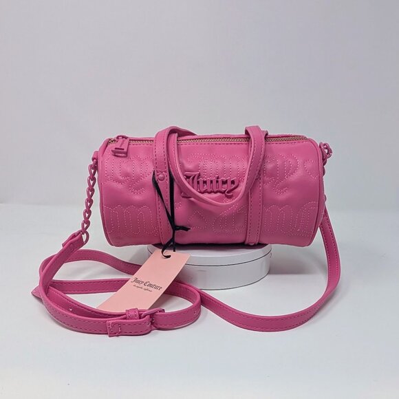 Juicy Couture Rosie Mini Barrel - Juicy Pink 11JCCYVJC-JP - Picture 3 of 8